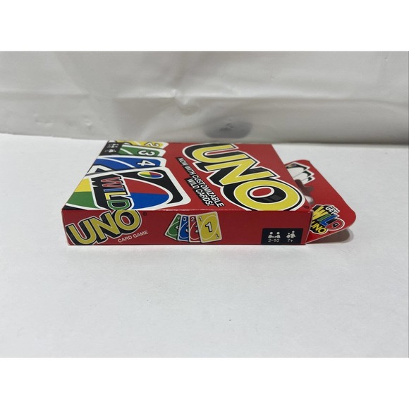 Classic Original UNO Card Game w/Customizable Wild Cards! NEW - Picture 5 of 5